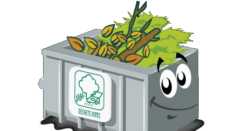 Bennes à déchets verts